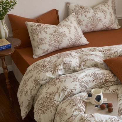 Adèle French Countryside Bedding Set / Blue