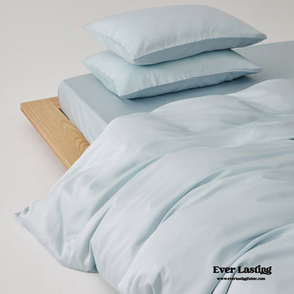 Adeline Pastel Silky Cooling TENCEL™ Bedding Set / Blue
