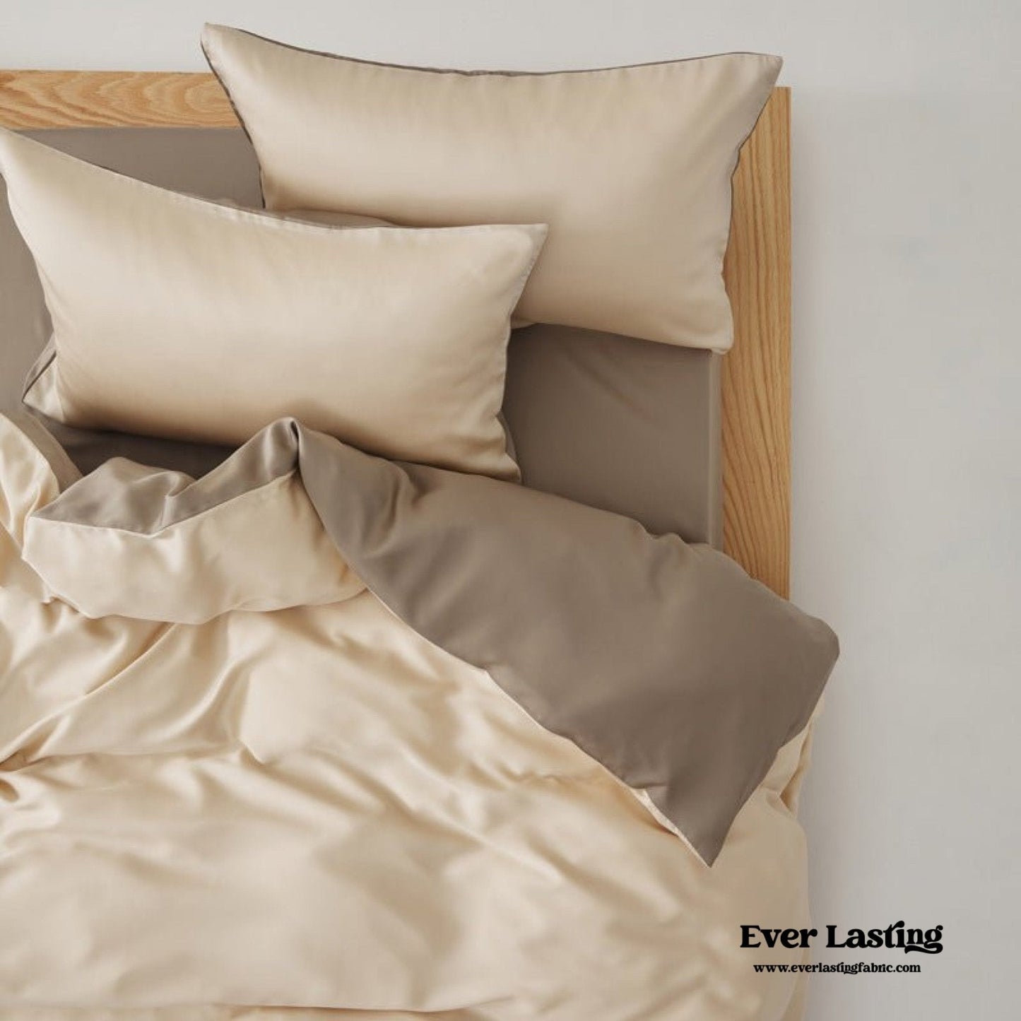 Adeline Pastel Silky Cooling TENCEL™ Bedding Set / Blue