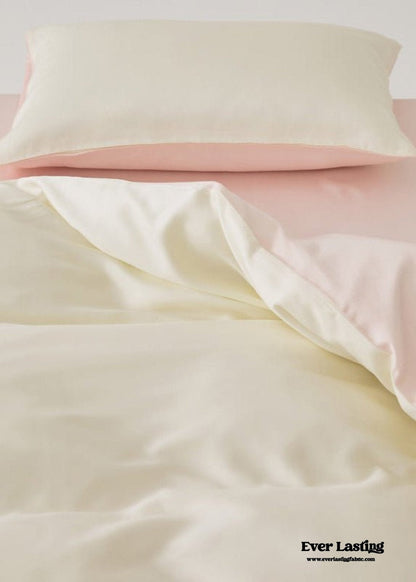 Adeline Pastel Silky Cooling TENCEL™ Bedding Set / Blue