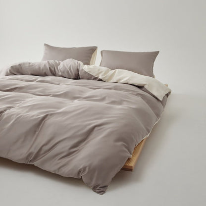 Adeline Pastel Silky Cooling TENCEL™ Bedding Set / Purple