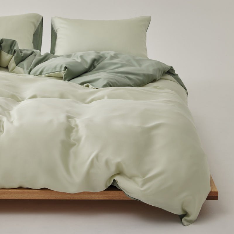 Adeline Pastel Silky Cooling TENCEL™ Bedding Set / Purple