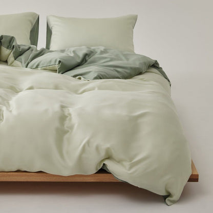Adeline Pastel Silky Cooling TENCEL™ Bedding Set / Brown