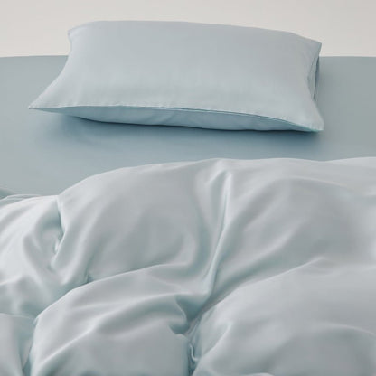 Adeline Pastel Silky Cooling TENCEL™ Bedding Set / Brown
