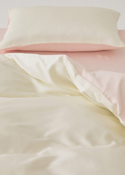 Adeline Pastel Silky Cooling TENCEL™ Bedding Set / Brown