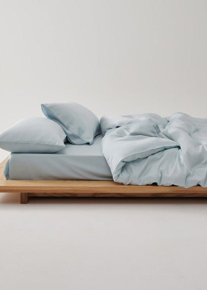 Adeline Pastel Silky Cooling TENCEL™ Bedding Set / Gray