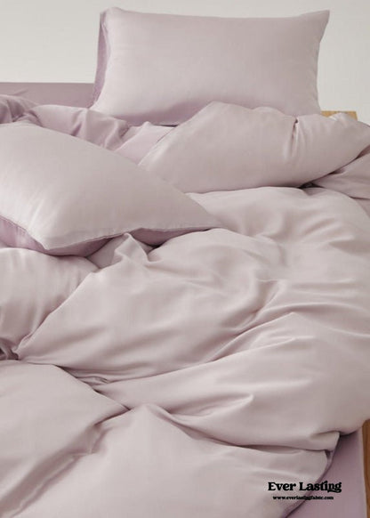 Adeline Pastel Silky Cooling TENCEL™ Bedding Set / Coffee