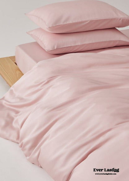 Adeline Pastel Silky Cooling TENCEL™ Bedding Set / Coffee