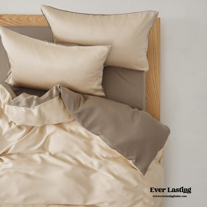 Adeline Pastel Silky TENCEL™ Bedding Set / Yellow