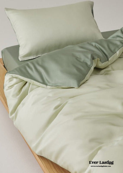 Adeline Pastel Silky TENCEL™ Bedding Set / Yellow