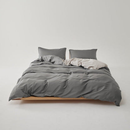 Adeline Pastel Silky TENCEL™ Bedding Set / Yellow