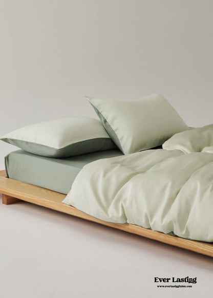 Adeline Pastel Silky TENCEL™ Bedding Set / Yellow