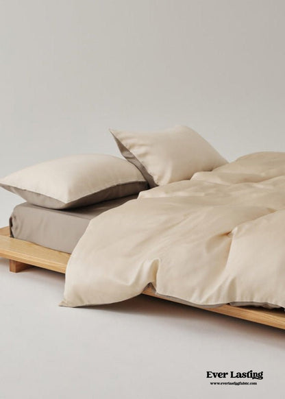 Adeline Pastel Silky TENCEL™ Bedding Set / Yellow