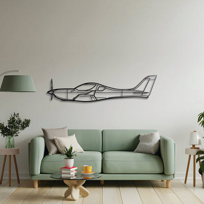 WT9 Dynamic Metal Aircraft Wall Art - NCP0250