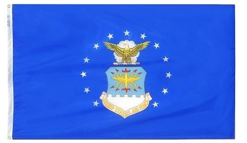Air Force Outdoor Flag – Military Quality, Made in USA (Nylon or Polyester)