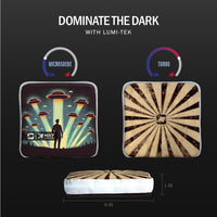 Alien Ambush Blue NXT Lumi-Tek Cornhole Bags