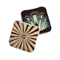 Alien Ambush Blue NXT Lumi-Tek Cornhole Bags