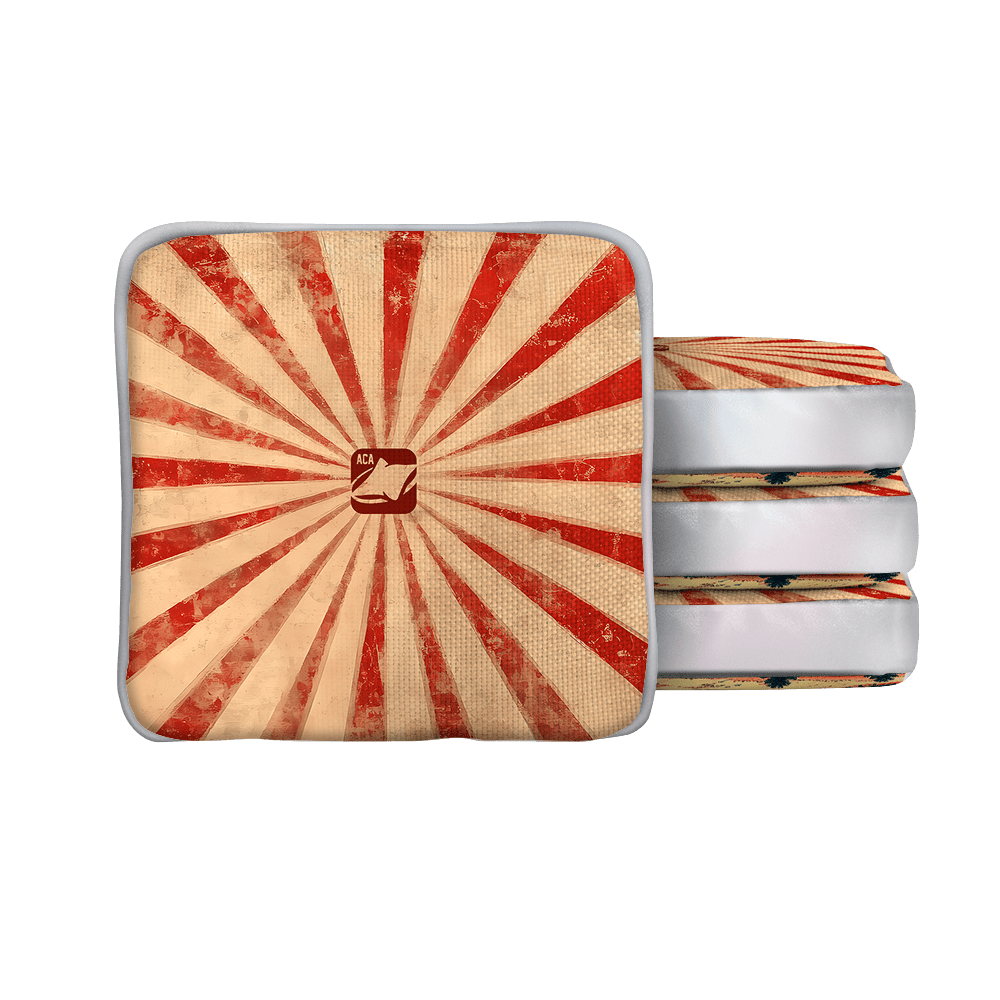 Alien Ambush Orange NXT Lumi-Tek Cornhole Bags