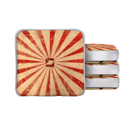 Alien Ambush Orange NXT Lumi-Tek Cornhole Bags
