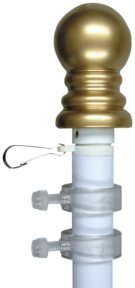 Tangle Free Aluminum Flagpole for Outdoor Display