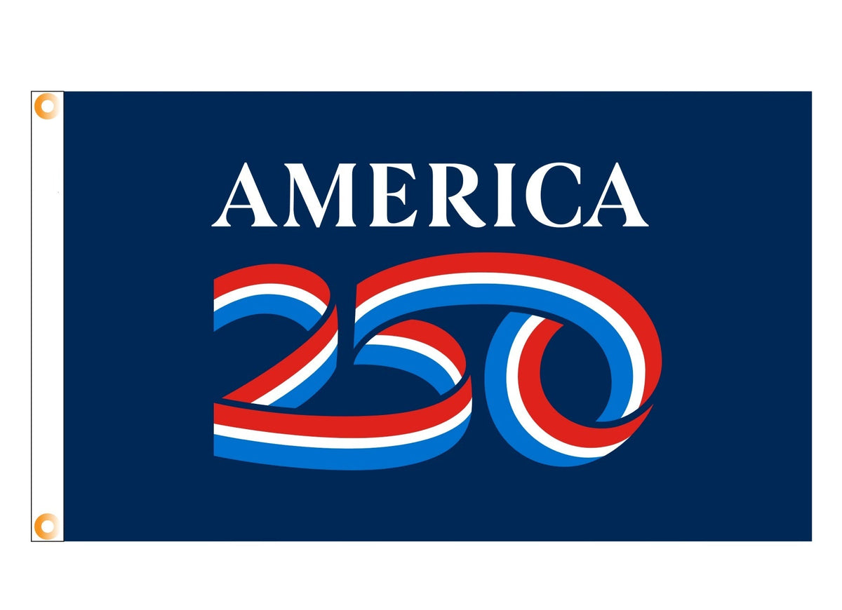 America’s 250th Anniversary Outdoor Flag - DOUBLE SIDED | Made in USA