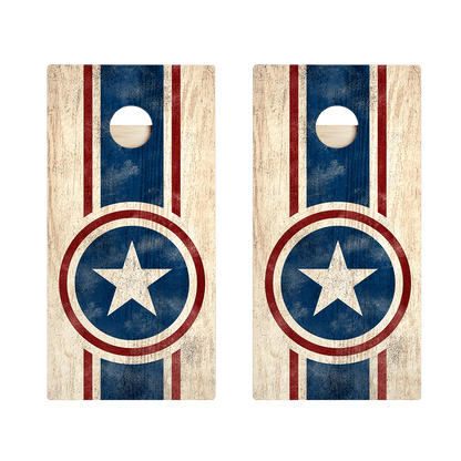 American Hero Star Cornhole Boards