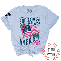 AND AMERICA TOO TEE