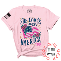 AND AMERICA TOO TEE