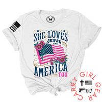 AND AMERICA TOO TEE