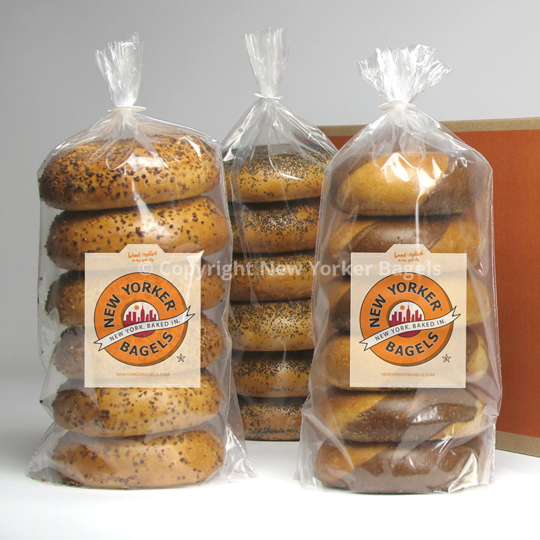 Apple Cinnamon Raisin Bagels - 2 Dozen