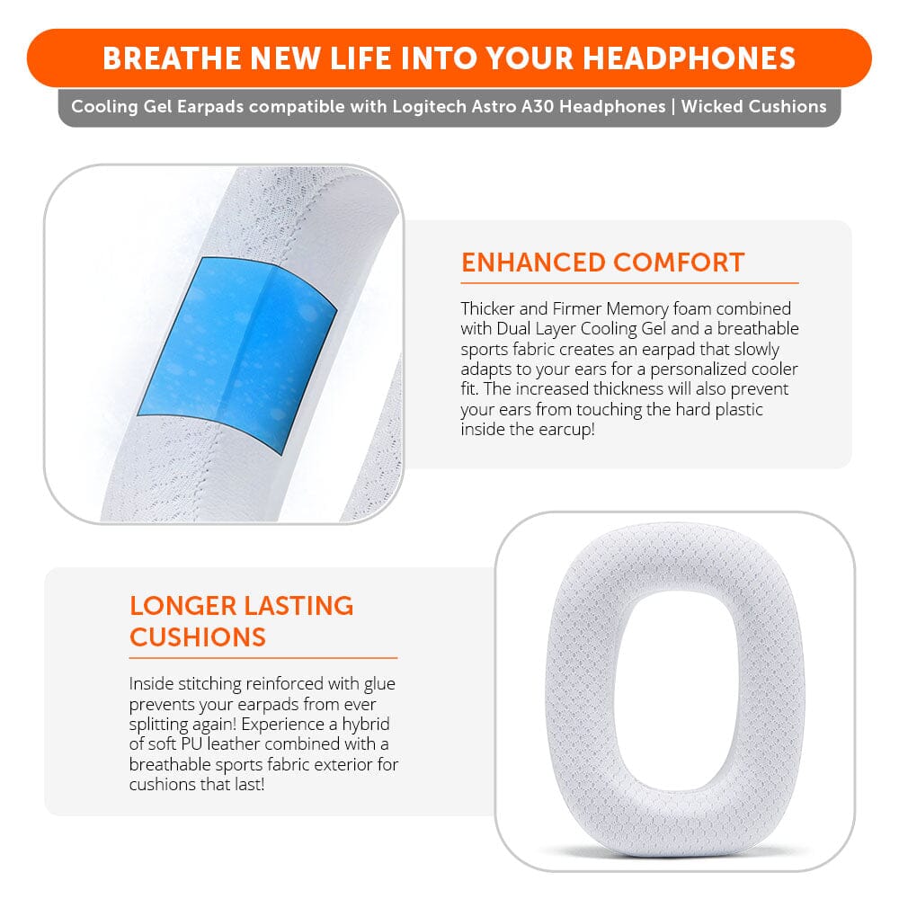 Astro A30 Earpads - WC FreeZe Cooling Gel