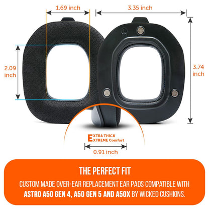 Astro A50 Gen 4, Gen 5 and A50X Earpads - WC FreeZe Cooling Gel