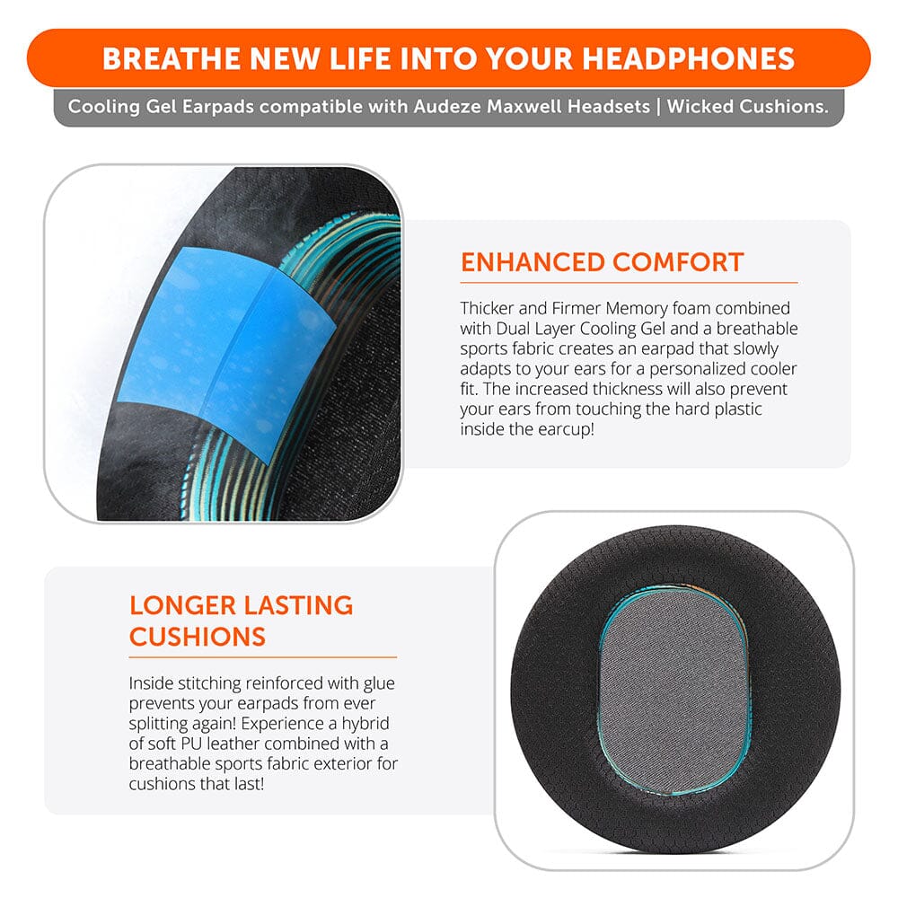 Audeze Maxwell Earpads - WC FreeZe Cooling Gel