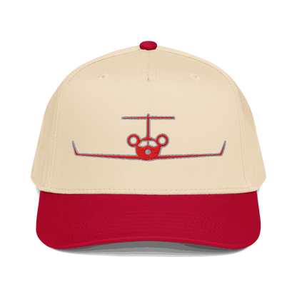 Aviation hat private jet cap 5 panel cap Embroidered