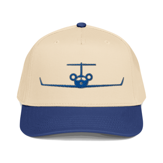 Aviation hat private jet cap 5 panel cap Embroidered