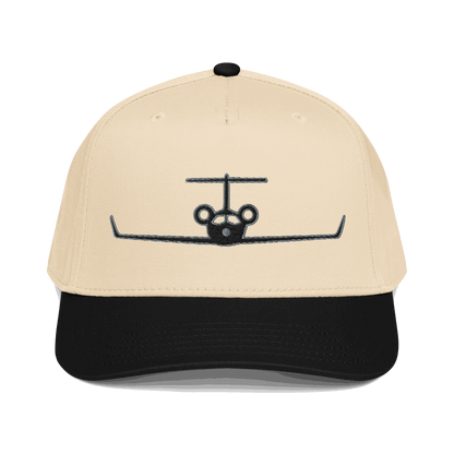 Aviation hat private jet cap 5 panel cap Embroidered