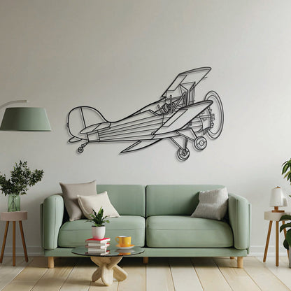Renegade Spirit R7 Angle Metal Aircraft Wall Art - NCP0490