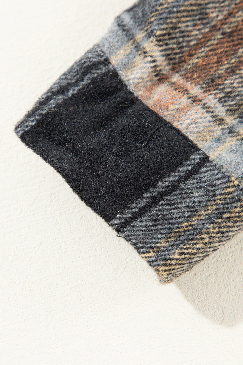 Everly Rounded Hem Plaid Shacket