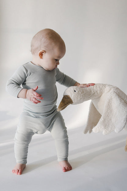 Raw Edged Onesie - Coast