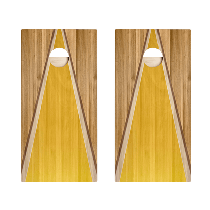 Bamboo Classic Triangle Star Cornhole Boards