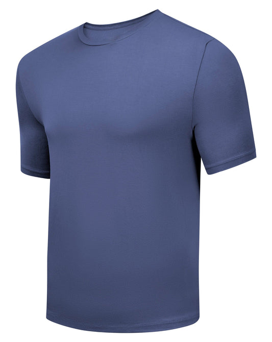 NEW! Men's Bamboo Rayon Crew Neck Tee Shirt