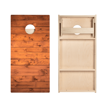 Barn Wood Star Cornhole Boards