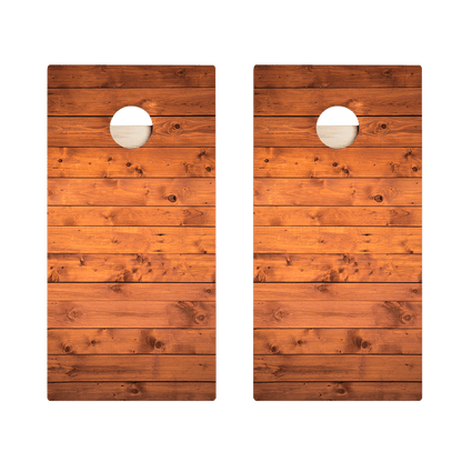 Barn Wood Star Cornhole Boards
