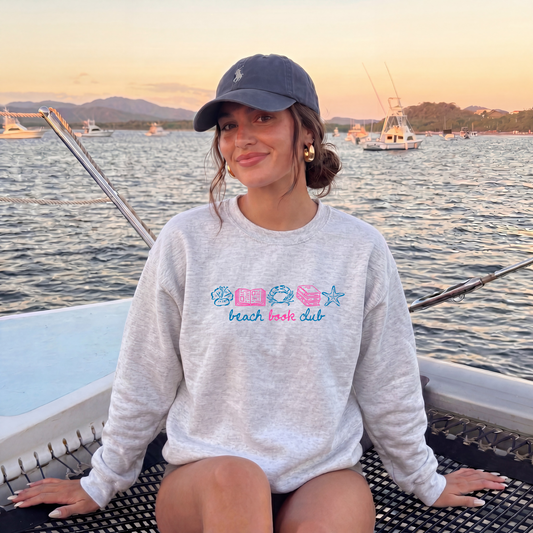 Beach Book Club Women's Boxy Crewneck Sweatshirt
