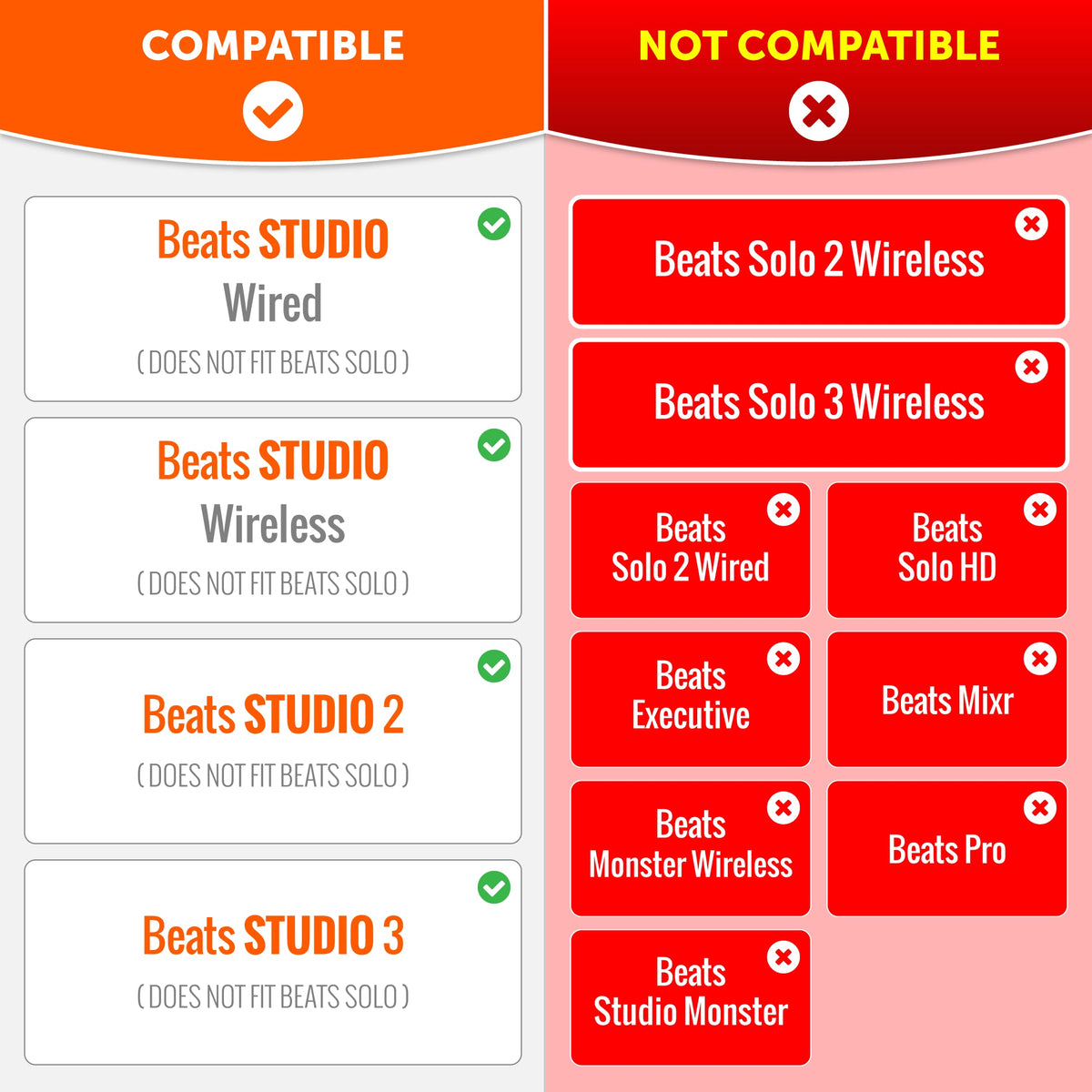 Beats Studio Earpads - WC FreeZe Cooling Gel