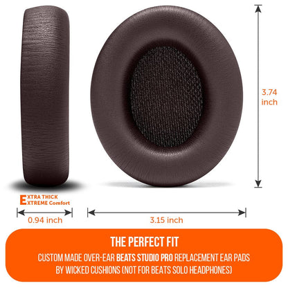 Beats Studio Pro Earpads by Wicked Cushions