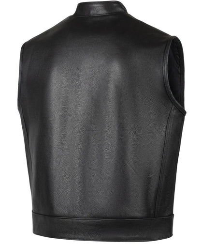 BECK® 566 Horsehide Motorcycle Vest — Black