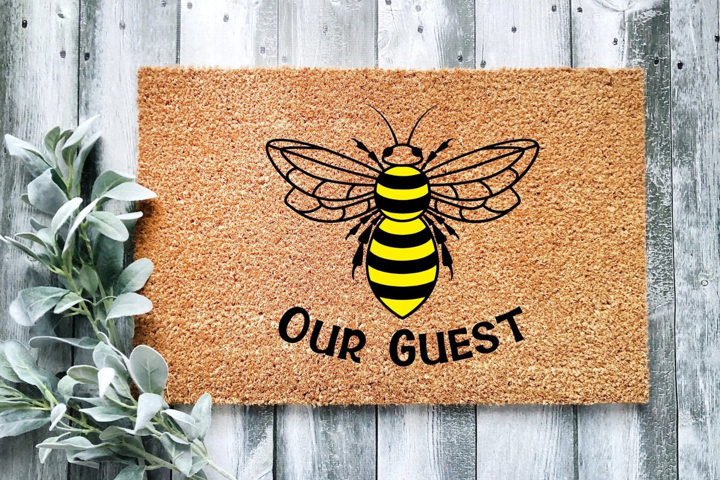Bee Our Guest Doormat