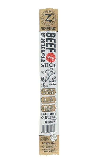 Beef Jerky Stick — Chipotle Garlic