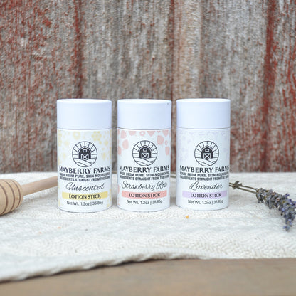Tallow, Honey and Beeswax Lotion Stick